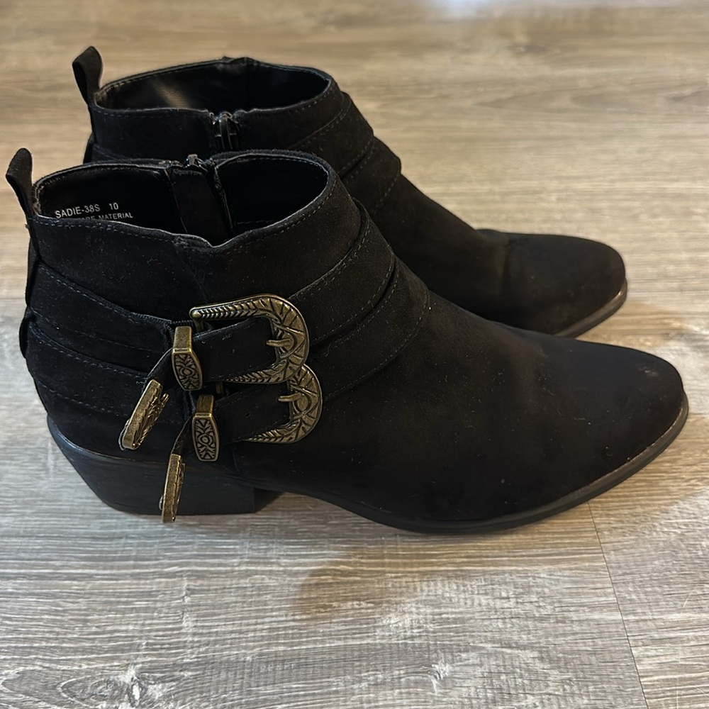 Bamboo Booties Women’s Size 10 - Picture 2 of 8